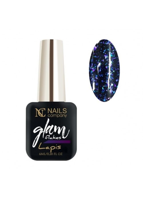 NC NAILS GLAM FLAKES LAPIS 6ML