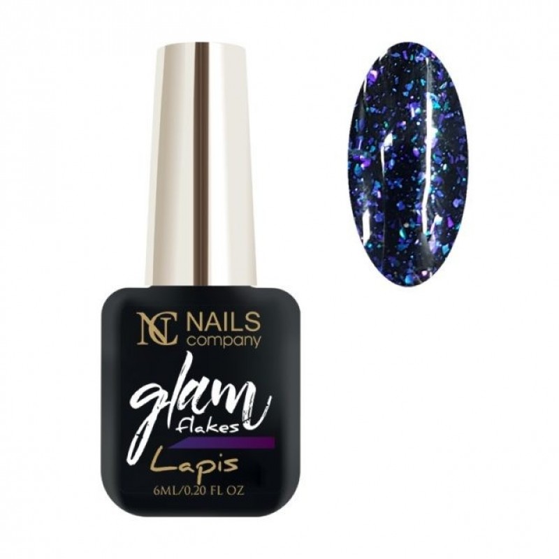 NC NAILS GLAM FLAKES LAPIS 6ML