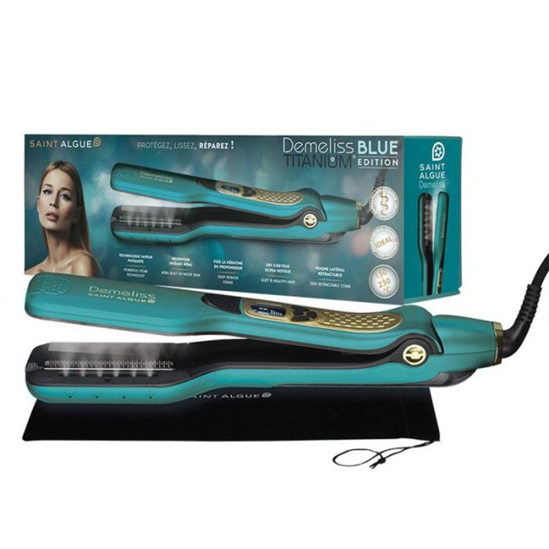 DEMELISS TITANIUM DIGITAL STEAM HAIR IRON