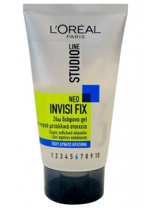 LOREAL STUDIO INVISI FIX GEL ΠΟΛΥ ΔΥΝΑΤΟ Ν.6 150ML