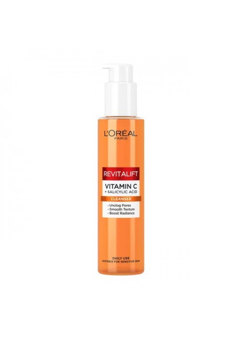 LOREAL REVITALIFT VITAMIN C ΑΦΡΟΣ-GEL ΚΑΘΑΡΙΣΜΟΥ 150ML