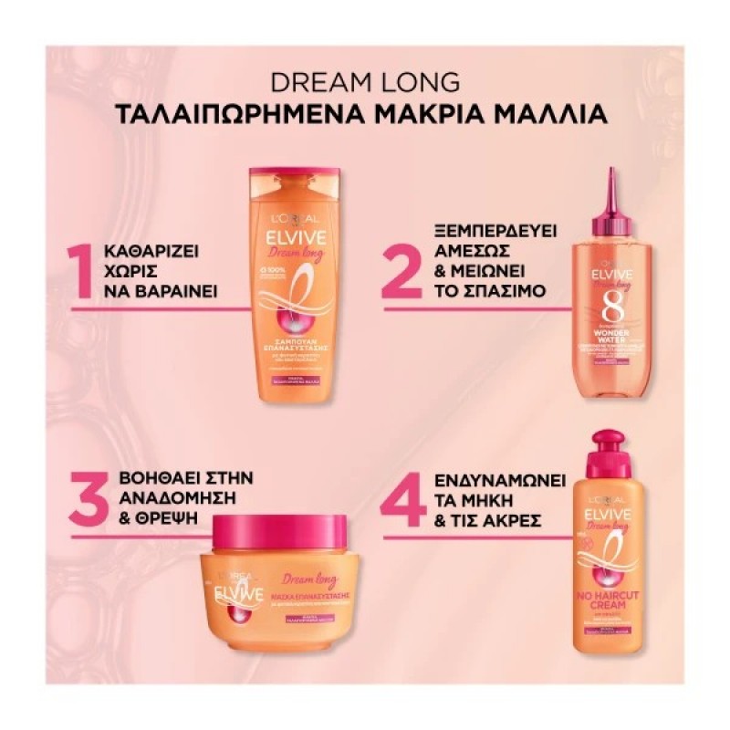 LOREAL ELVIVE ΜΑΣΚΑ ΜΑΛΛΙΩΝ DREAM LONG 300ML