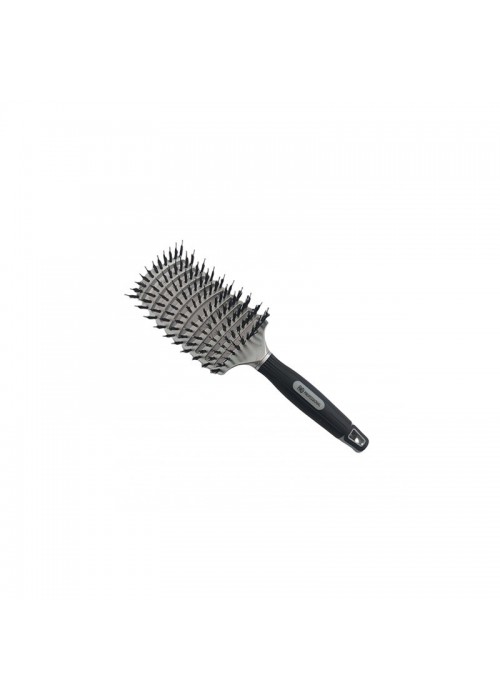 RO-RO SQUARE HAIRBRUSH SILVER HB044BA