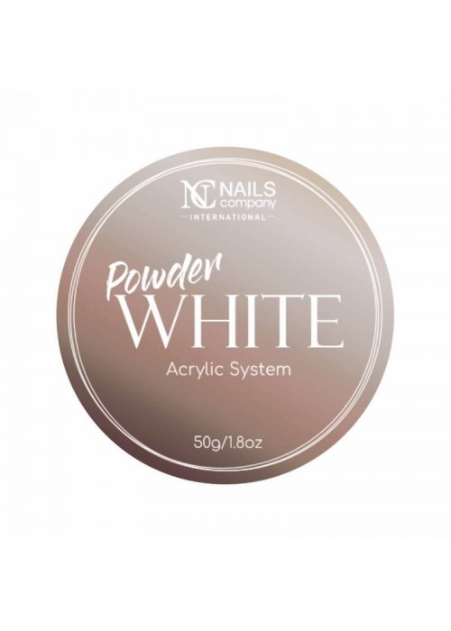 NC NAILS ΣΚΟΝΗ ΑΚΡΥΛΙΚΟΥ COVER WHITE 50GR