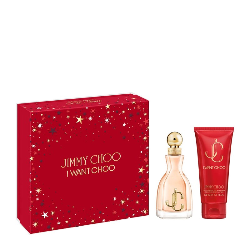 JIMMY CHOO I WANT CHOO EDP 60ML+ BODY LOTION 100ML