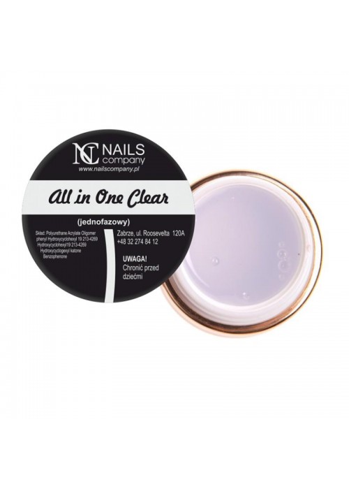 NC NAILS GEL ALL IN ONE CLEAR 15GR