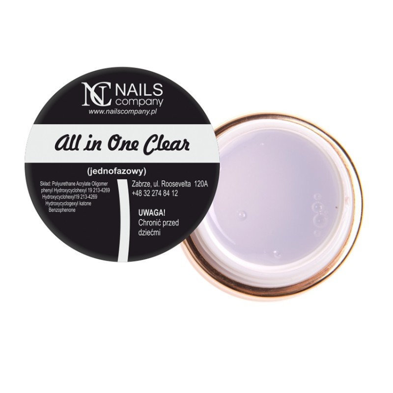 NC NAILS GEL ALL IN ONE CLEAR 15GR