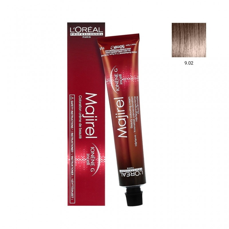 LOREAL MAJIREL COLOR N.9.02 VERY LIGHT BLOND NATURAL IRISE 50ML