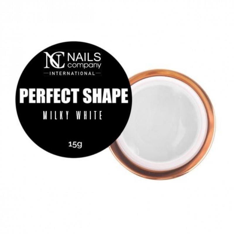 NC NAILS GEL PERFECT SHAPE MILKY WHITE 15GR