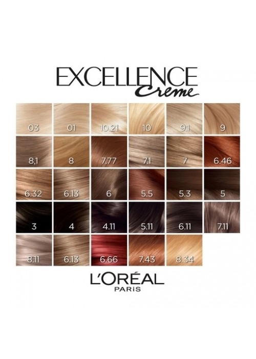 LOREAL EXCELLENCE COLOR INTENSE N.7.43 BLOND COPPER 200ML