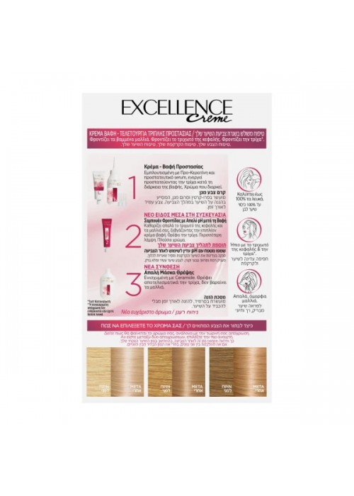 LOREAL EXCELLENCE COLOR CREME N.10.13 200ML