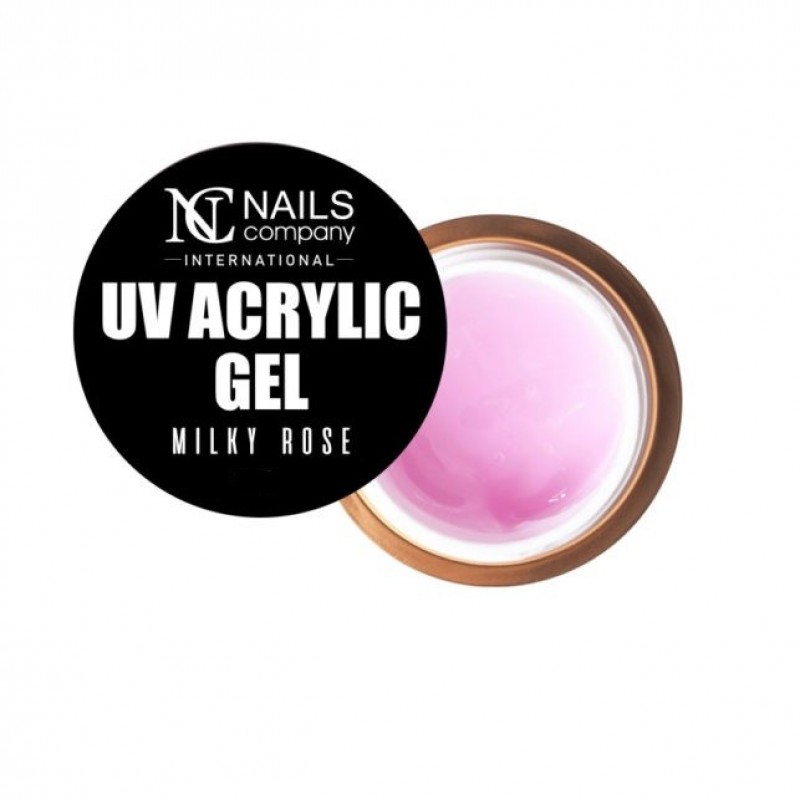 NC NAILS ACRYLIC GEL UV MILKY ROSE 50GR