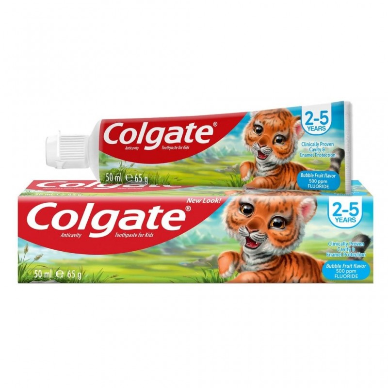 COLGATE ΠΑΙΔΙΚΗ OΔΟΝΤΟΚΡΕΜΑ 2-5 ΕΤΩΝ ΓΕΥΣΗ ΤΣΙΧΛΟΦΟΥΣΑ 50ML