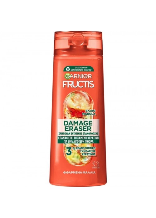 FRUCTIS DAMAGE ERASER ΣΑΜΠΟΥΑΝ ΕΝΤΑΤΙΚΗΣ ΕΠΑΝΟΡΘΩΣΗΣ 400ML