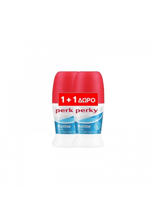 PERKY ROLL-ON MARINE BRISE 1+1 50ML