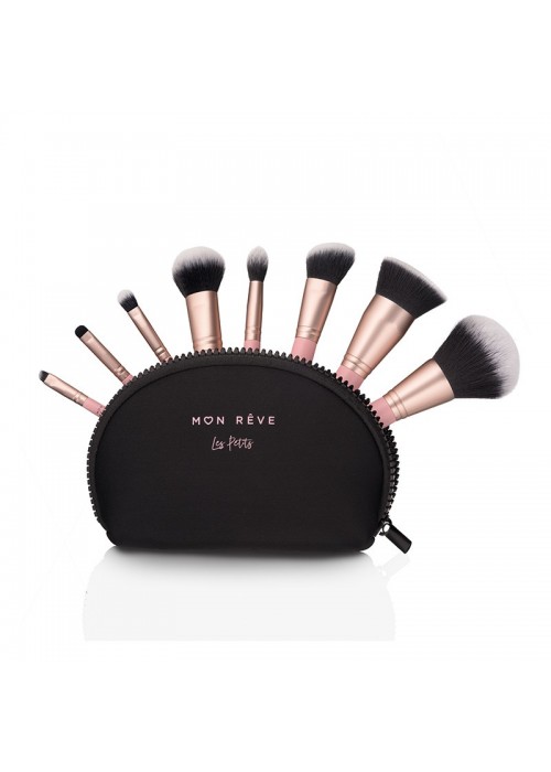 MON REVE PETIT 8PCS  BRUSH SET FACE AND EYES