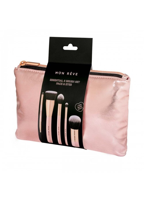 MON REVE ESSENTIAL 5 BRUSH SET FACE AND EYES