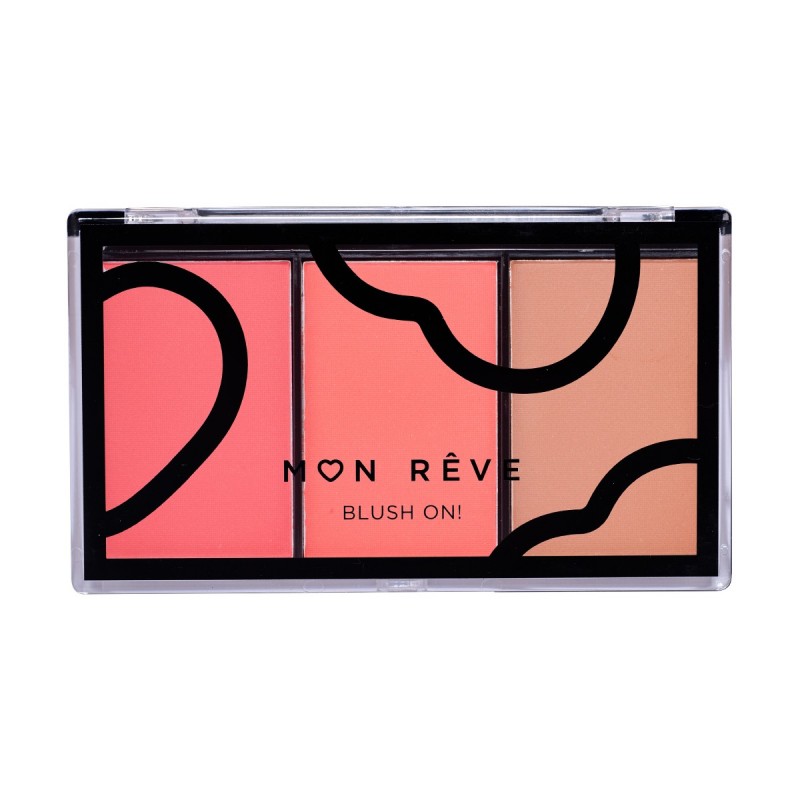 MON REVE BLUSH ON N.01 PEACHY