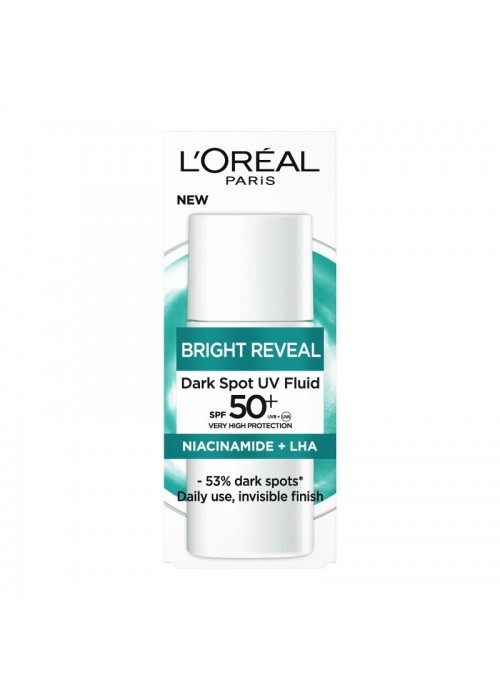 LOREAL BRIGHT REVEAL ΚΡΕΜΑ ΠΡΟΣΩΠΟΥ ΚΑΤΑ ΤΩΝ ΚΗΛΙΔΩΝ ΜΕ ΝΙΑΣΙΝΑΜΙΔΗ ΚΑΙ SPF50+ 50ML