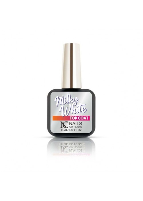 NC NAILS TOP COAT MILKY WHITE 11ML