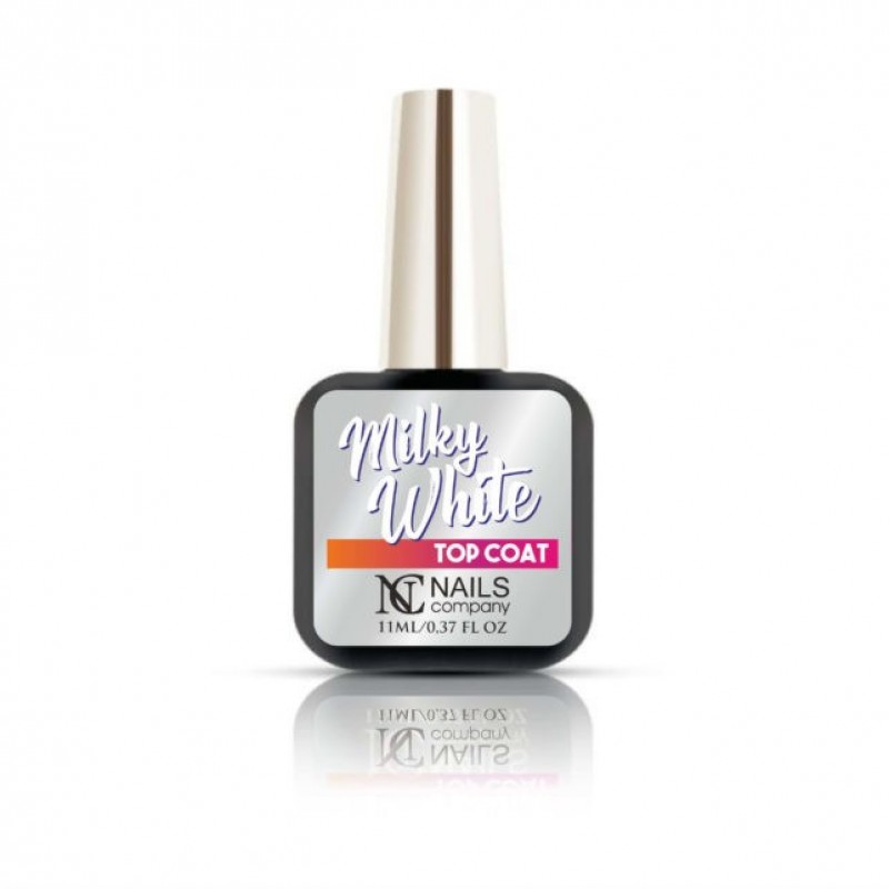 NC NAILS TOP COAT MILKY WHITE 11ML