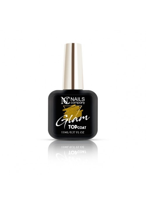 NC NAILS TOP COAT GLAM GOLD 11ML