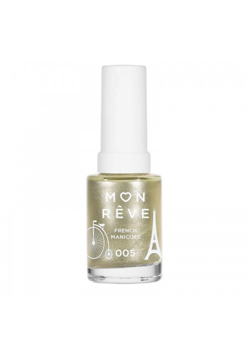MON REVE FRENCH MANICURE GOLD TIP 005