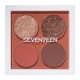 SEVENTEEN VIBRANT EYES QUAD PALETTE N.06 WARM SUNSET