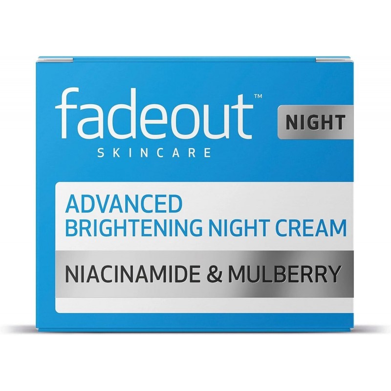 FADE OUT ADVANCED ΛΕΥΚΑΝΤΙΚΗ ΚΡΕΜΑ ΝΥΚΤΟΣ ΜΕ ΝΙΑΣΙΝΑΜΙΔΗ 50ML+25ML ΔΩΡΟ