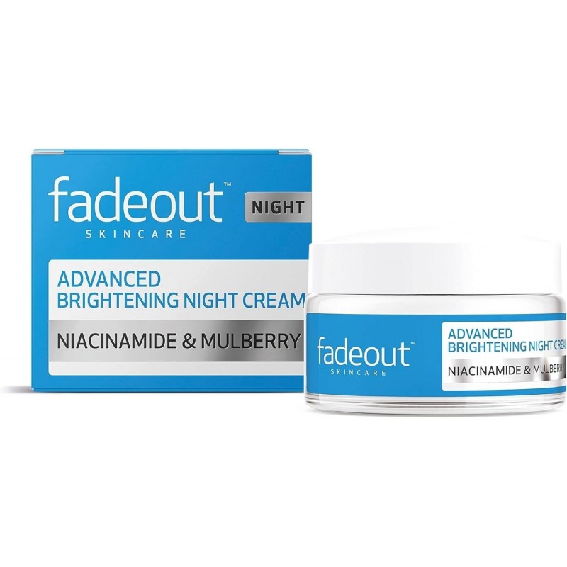 FADE OUT ADVANCED ΛΕΥΚΑΝΤΙΚΗ ΚΡΕΜΑ ΝΥΚΤΟΣ ΜΕ ΝΙΑΣΙΝΑΜΙΔΗ 50ML+25ML ΔΩΡΟ