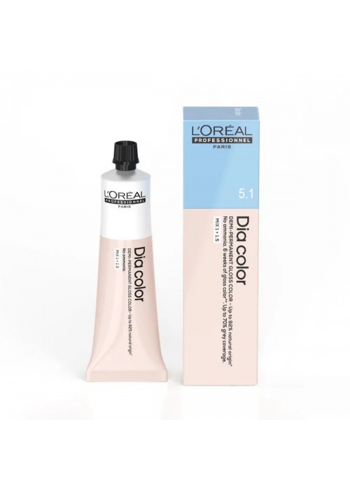 LOREAL DIA COLOR No5.1 ΚΑΣΤΑΝΟ ΑΝΟΙΧΤΟ ΣΑΝΤΡΕ 60ML