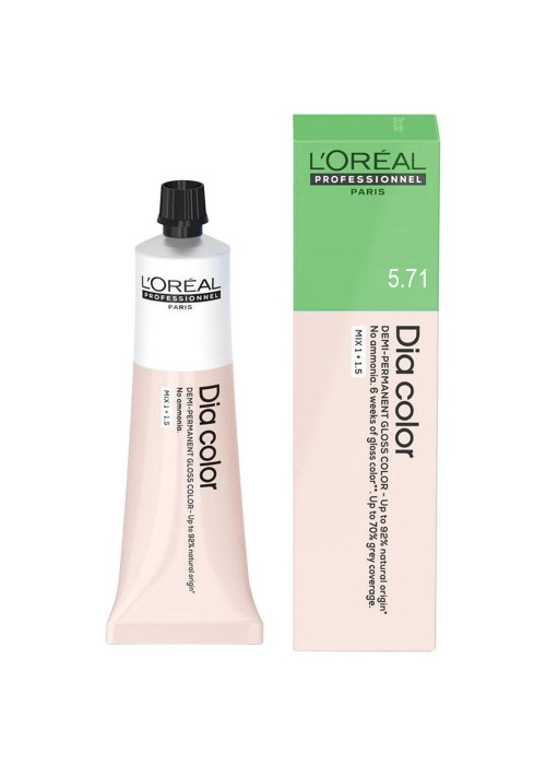 LOREAL DIA COLOR N5.71 ΚΑΣΤΑΝΟ ΑΝΟΙΧΤΟ ΣΑΝΤΡΕ ΜΑΤ 60ML