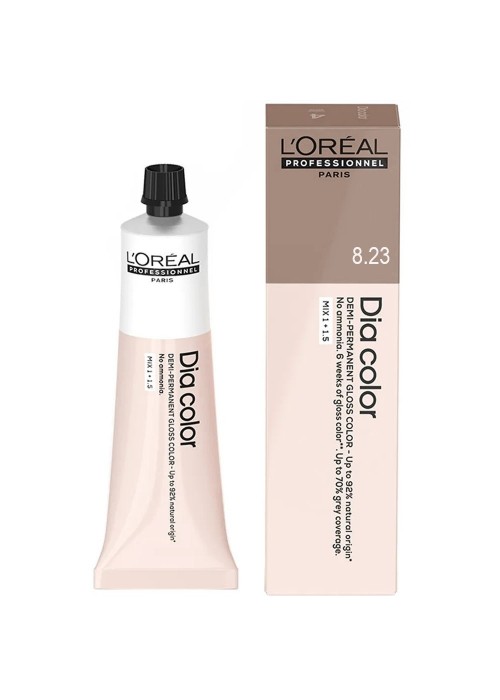 LOREAL DIA COLOR N8.23 ΞΑΝΘΟ ΑΝΟΙΧΤΟ ΧΡΥΣΟ ΙΡΙΖΕ 60ML