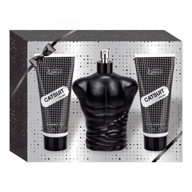CATSUIT FOR MEN SET EDT 100ML+SHοWER GEL 50ML+AFTER SHAVE BALM 50ML