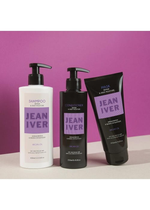 JEAN IVER SHAMPOO REPAIR & DEEP MOISTURE ARGAN OIL 300ML