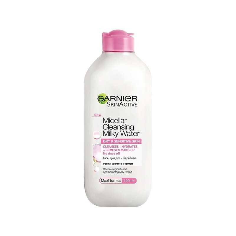 GARNIER MICELLAIRE MILKY ΝΕΡΟ ΚΑΘΑΡΙΣΜΟΥ ΓΙΑ ΞΗΡΕΣ ΕΠΙΔΕΡΜΙΔΕΣ 400ML