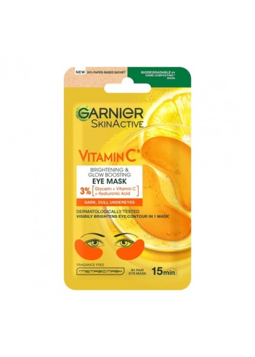 GARNIER VITAMIN C ΥΦΑΣMATINH ΜΑΣΚΑ ΜΑΤΙΩΝ 5GR
