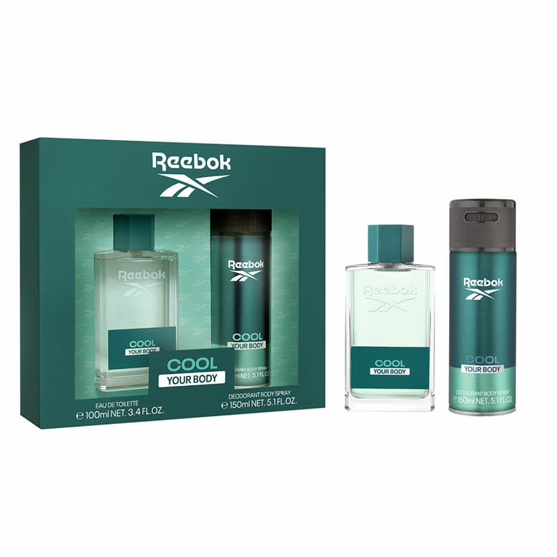 REEBOK COOL YOUR BODY SET EDT 100ML+ BODY SPRAY 150ML