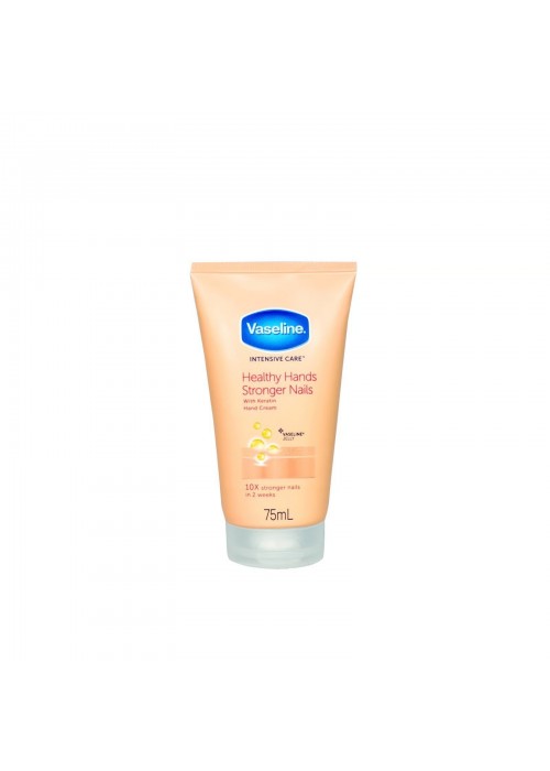 VASELINE INTENSIVE CARE HEALTHY HANDS AND STRONG CREAM 75M