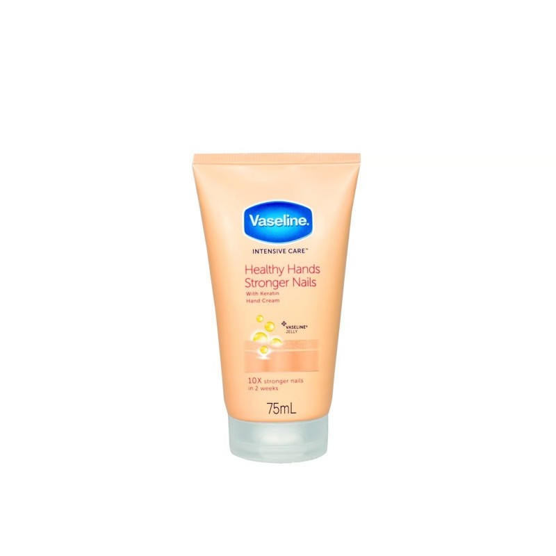 VASELINE INTENSIVE CARE HEALTHY HANDS AND STRONG CREAM 75M
