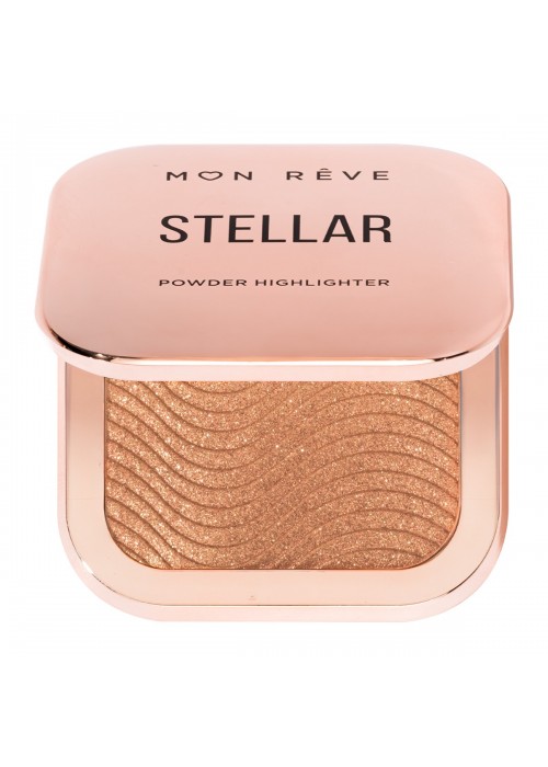 MON REVE STELLAR POWDER HIGHLIGHTER N.02 GOLDEN SAND