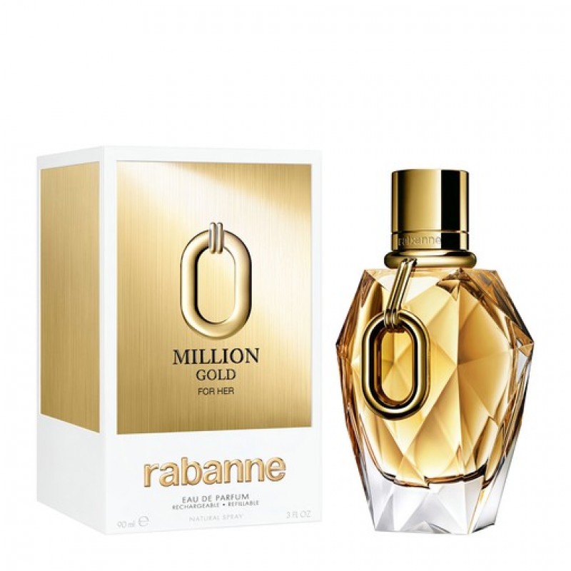 PACO RABANNE MILLION GOLD WOMAN EDP 90ML REFILL