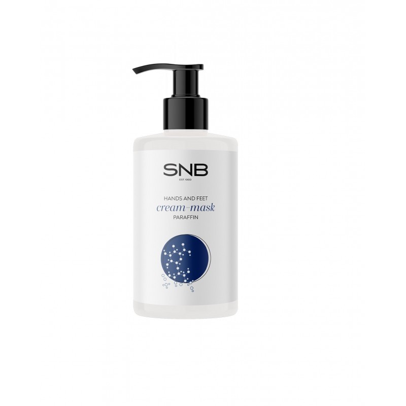 SNB HANDS AND FEET CREAM MASK PARAFFIN 250ML