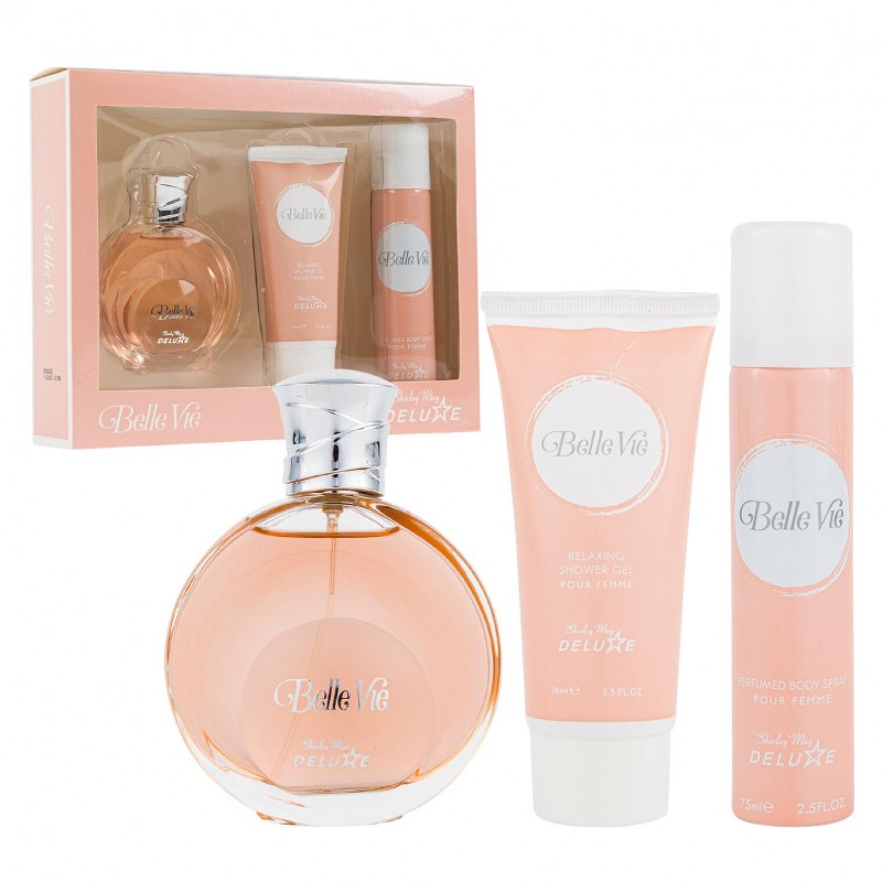BELLE VIE EDT 100ML+DEODORANT 75ML+SHOWER GEL 75ML