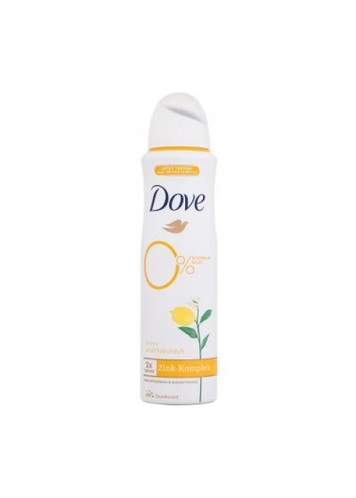 DOVE ΑΠΟΣΜΗΤΙΚΟ 0% ALUMIN 150ML CITRUS