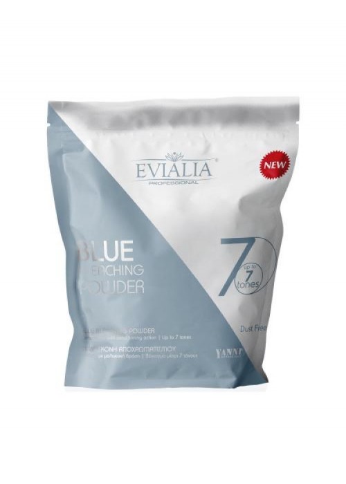EVIALIA BLUE BLEACHING POWDER 7TONES DUST FREE 500GR