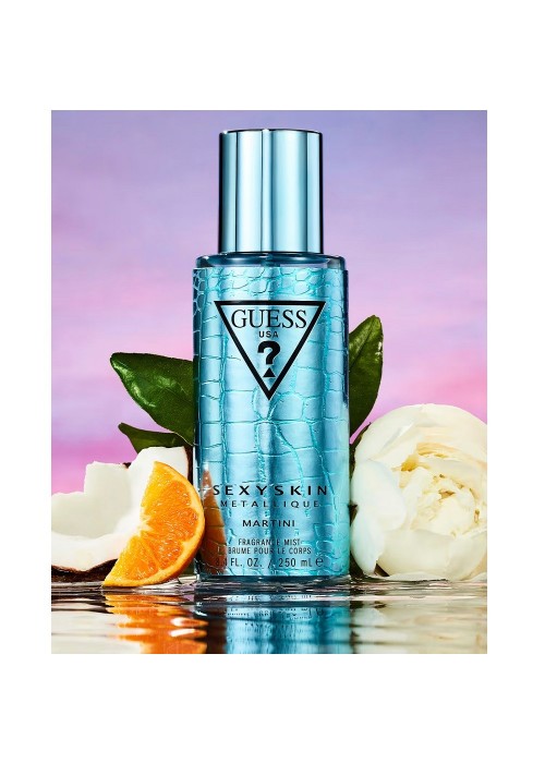 GUESS SEXY SKIN METALLIQUE MARTINI BODY MIST 250ML