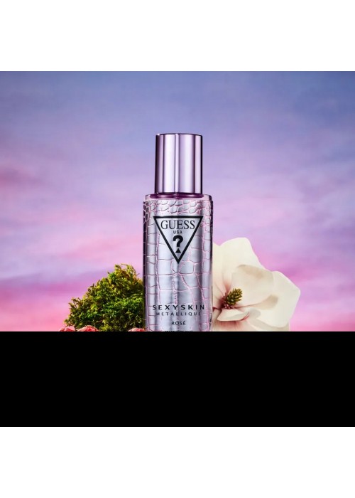 GUESS SEXY SKIN METALLIQUE ROSE BODY MIST 250ML