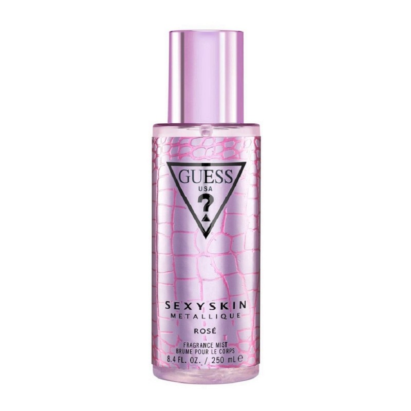 GUESS SEXY SKIN METALLIQUE ROSE BODY MIST 250ML