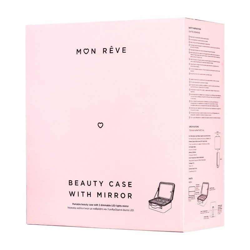 MON REVE BEAUTY CASE WITH MIRROR